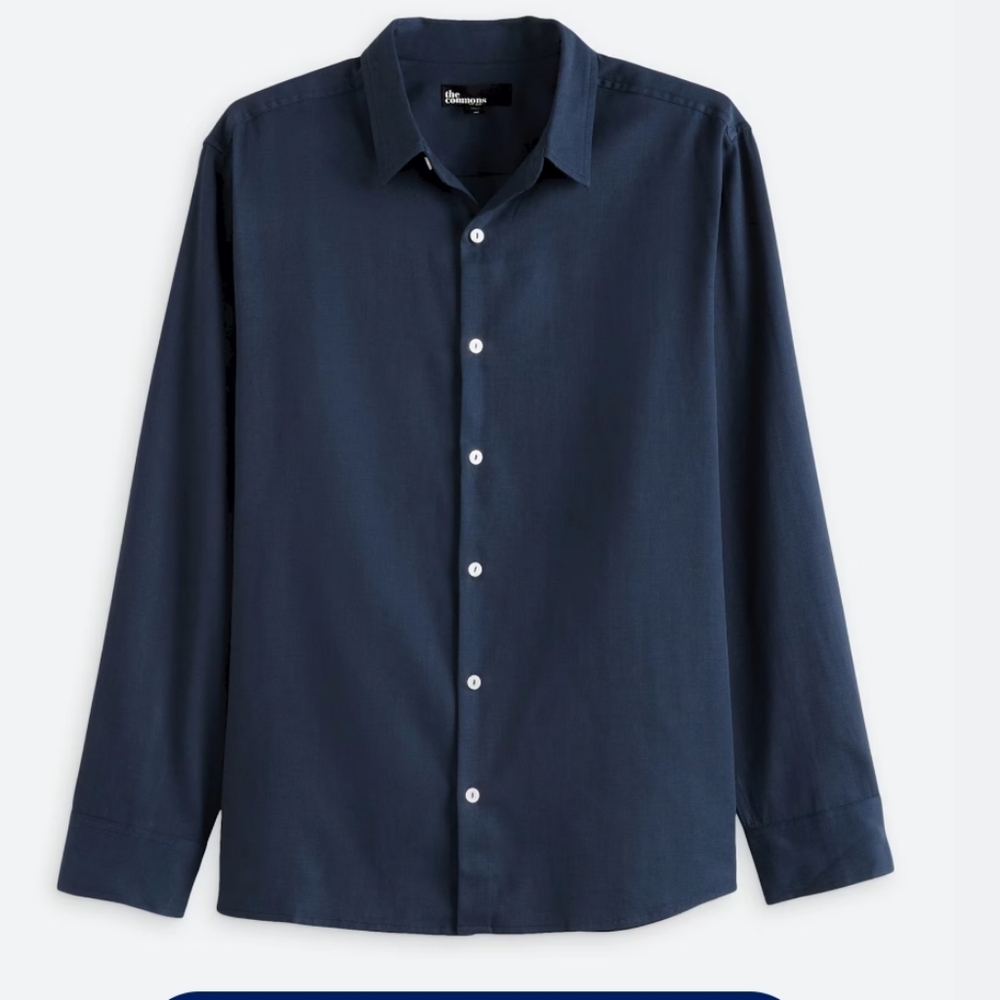 The Commons Stretch Corduroy Shirt - M